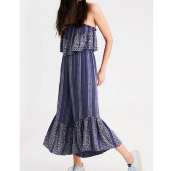 Japna Ruffled bottom Jumpsuit Size Small NWT - Picture 1 of 9